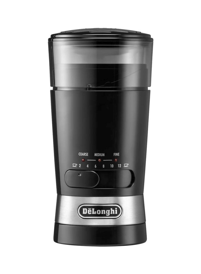 De'Longhi Coffee Grinder 170 W KG 210 Black - Image 1