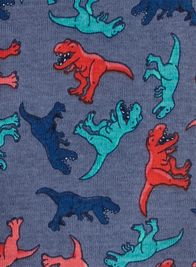 carter's 4 Pack Long Sleeves T-Shirt And Joggers Get Multicolour  - Image 3