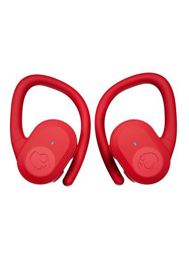 Push Ultra True Wireless Earbuds With Charging Case And Print Strong Red