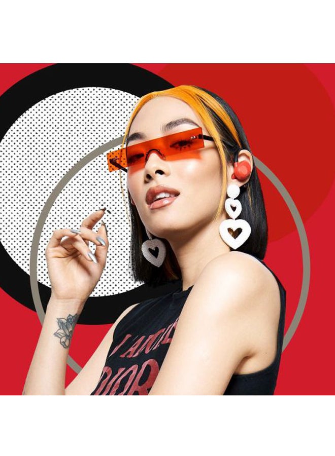 Push Ultra True Wireless Earbuds With Charging Case And Print Strong Red