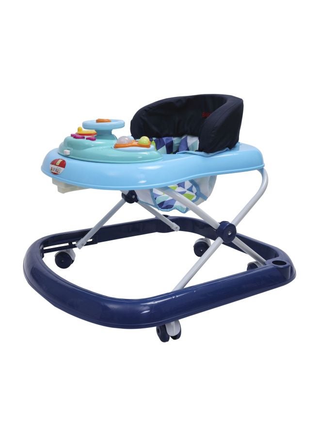 BABY PLUS - Foldable Comfortable Safe Round Corner Baby Walker With Attractive Toys And Entertaining Music - Image 1