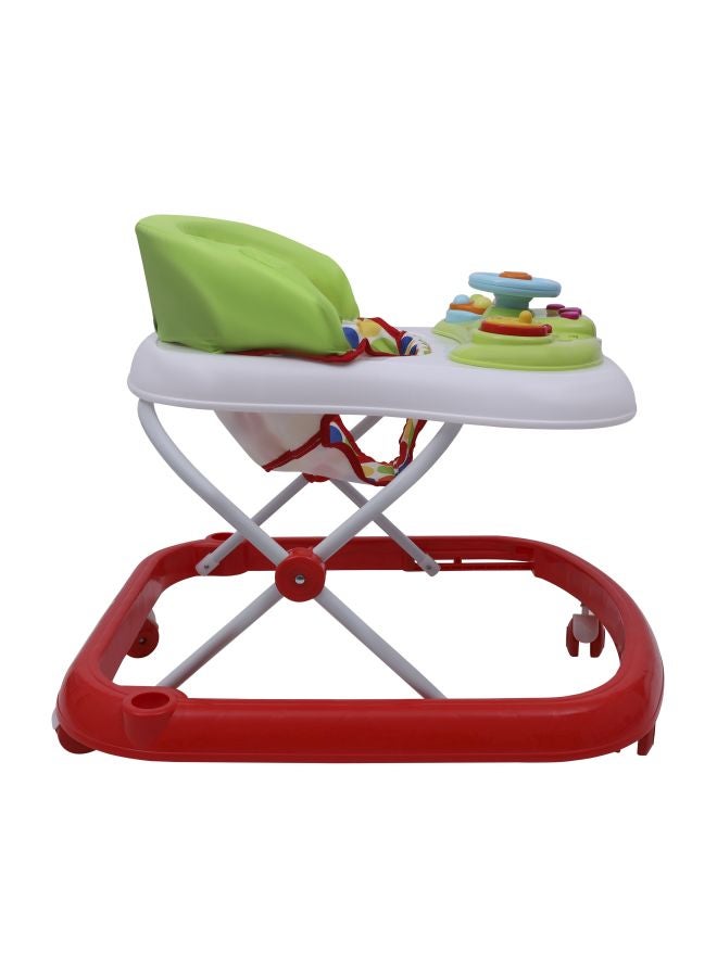 BABY PLUS - Foldable Comfortable Safe Round Corner Baby Walker With Attractive Toys And Entertaining Music - Image 1