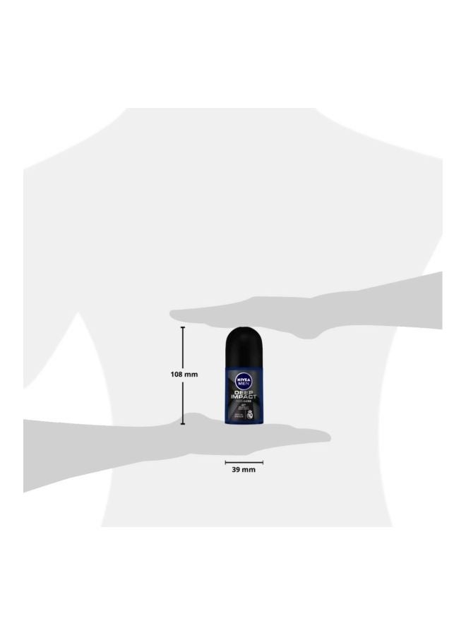 Nivea Deep Impact Deodorant Roll On 50ml - Image 2