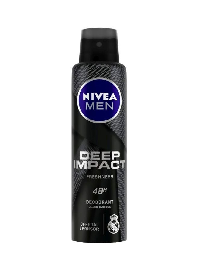 Nivea Deep Impact Deodorant Spray 150ml - Image 1