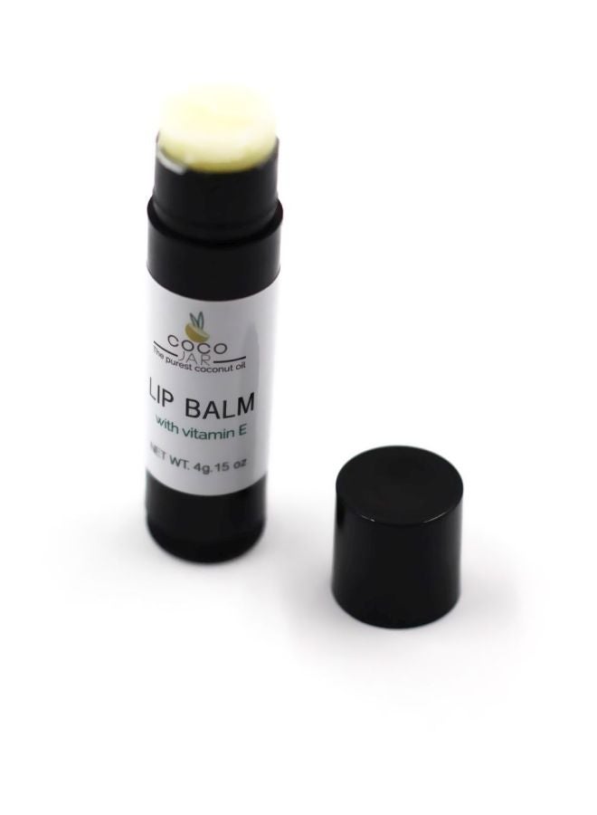 Coco Jar Natural Lip Balm - Vanilla 4grams - Image 2