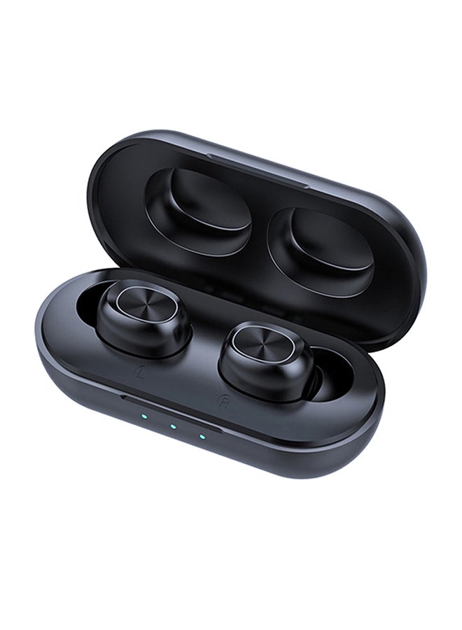 TWS - Sports BT Wireless In-Ear Earphones With Charge Box Black - Image 1
