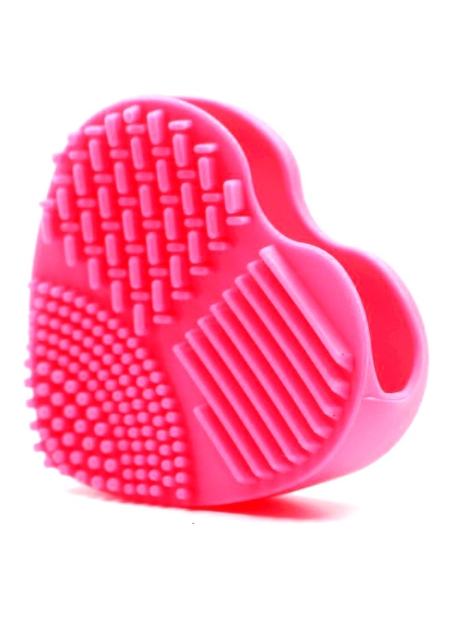 Coco Jar Heart Shaped Makeup Brush Cleaner Ruby - Image 2