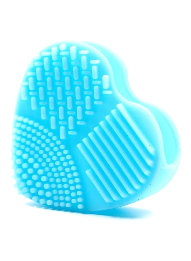 Coco Jar Heart Shaped Makeup Brush Cleaner Blue - Image 2
