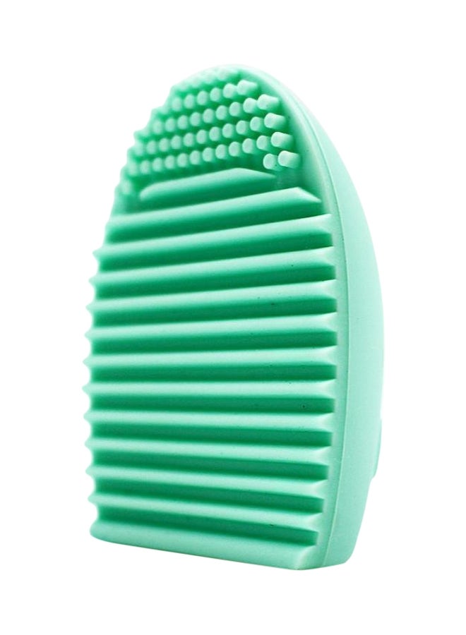 Coco Jar Egg Shaped Makeup Brush Cleaner Green  - Image 2