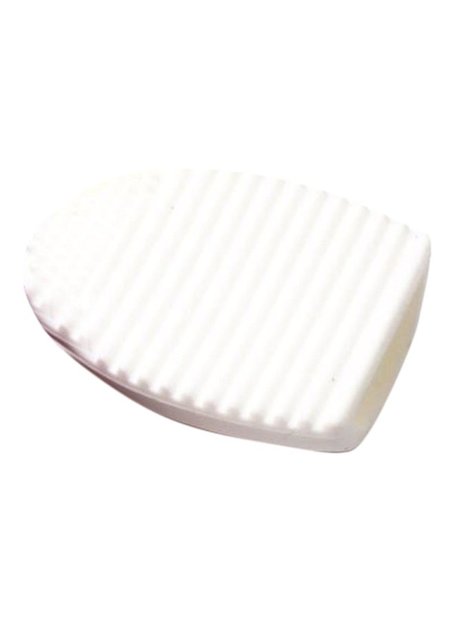 Coco Jar Egg Shaped Makeup Brush Cleaner White  - Image 2
