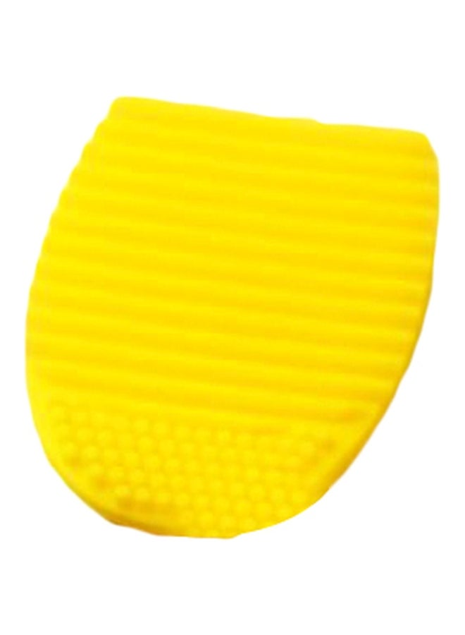 Coco Jar Egg Shaped Makeup Brush Cleaner Yellow  - Image 2