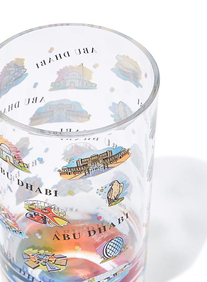 Al Jaber Abu Dhabi Printed Glass Multicolour Standard - Image 3
