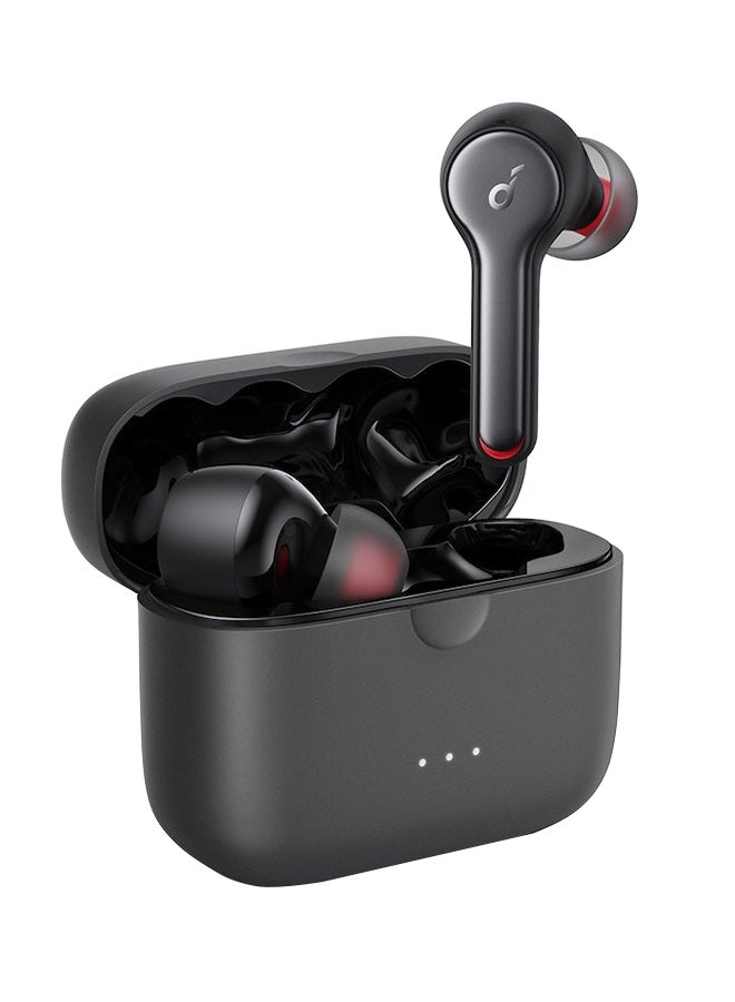 ساوند كور سماعات إيربادز ليبرتي آير 2 مع علبة شحن أسود - Image 1