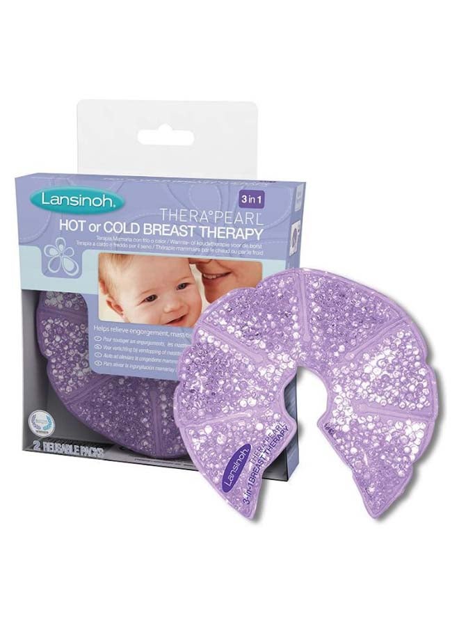 مجموعة وسادات لعلاج الثدي ثيرابيرل 3 في 1 مكونة من 3 قطع - Image 2