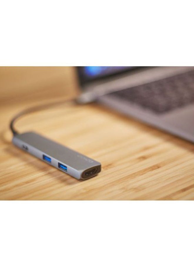 USB HDMI Type-C Hub Silver - v1594966618/N39321230A_4