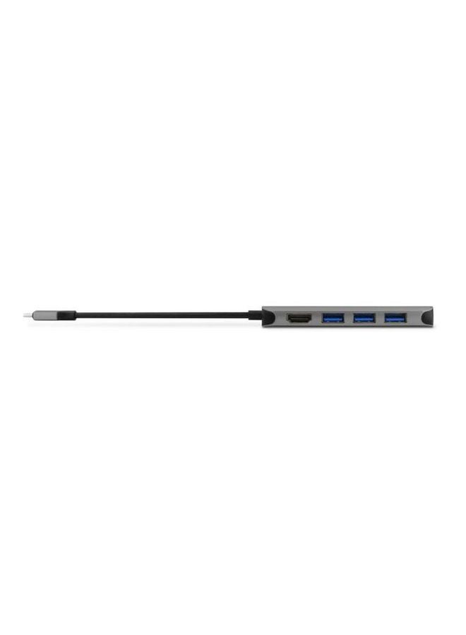 Multiport USB Hub Space Grey