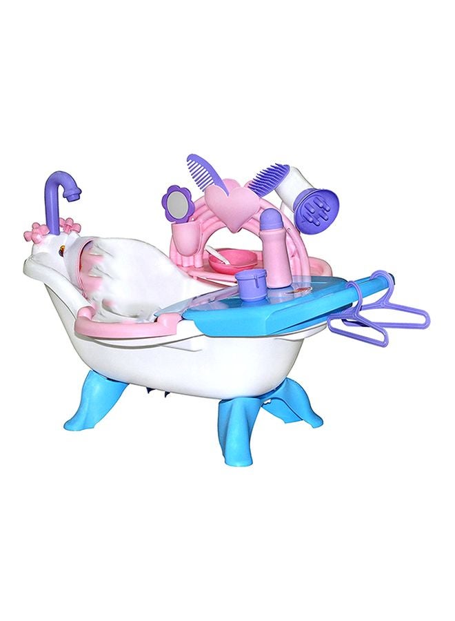 Polesie Baby Doll Bath Playset 47243 57x24x35cm  - Image 1