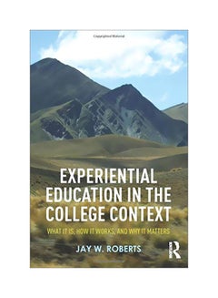 Experiential Education In The College Context paperback english - 06 Oct 2015 