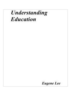 Understanding Education paperback english - 22 Sep 2014 