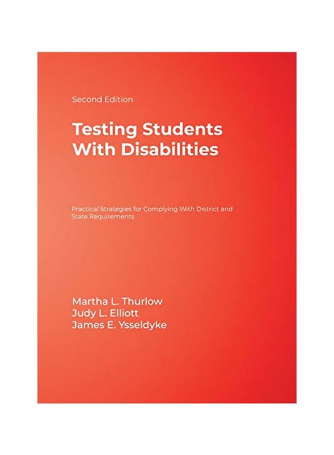 Testing Students With Disabilities Hardcover English by Martha L. Thurlow - 13 Feb 2003 
