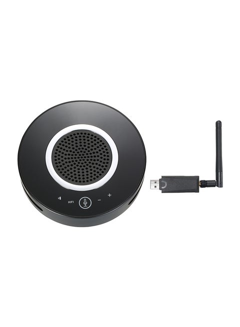 Wireless Omnidirectional Conference Microphone Black/White