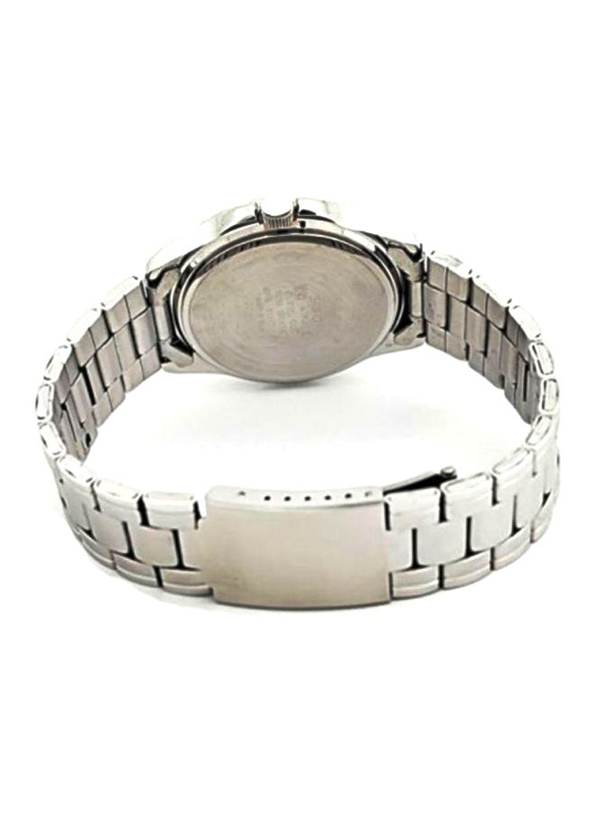 CASIO Women's Enticer Analog Watch LTP-1215A-1A - 43 mm - Silver - Image 2