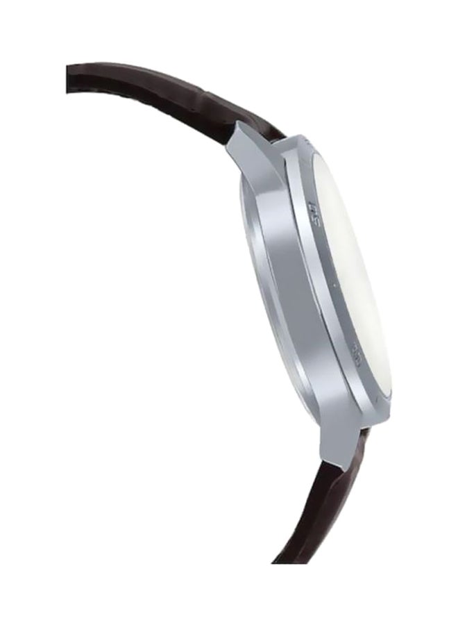 كاسيو ساعة يد إنتايسر بعقارب طراز MTP-V300L-7AUDF - 42 مم - بني للرجال - Image 3