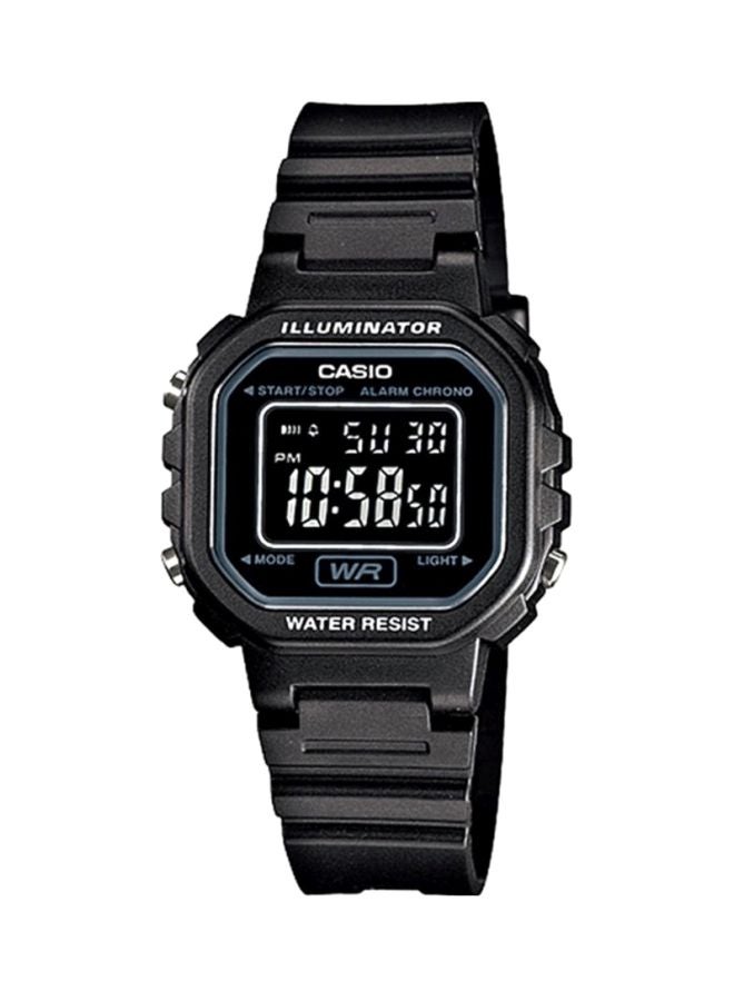 CASIO Women's Youth Digital Watch LA-20WH-1BDF - 30 mm - Black  - Image 1