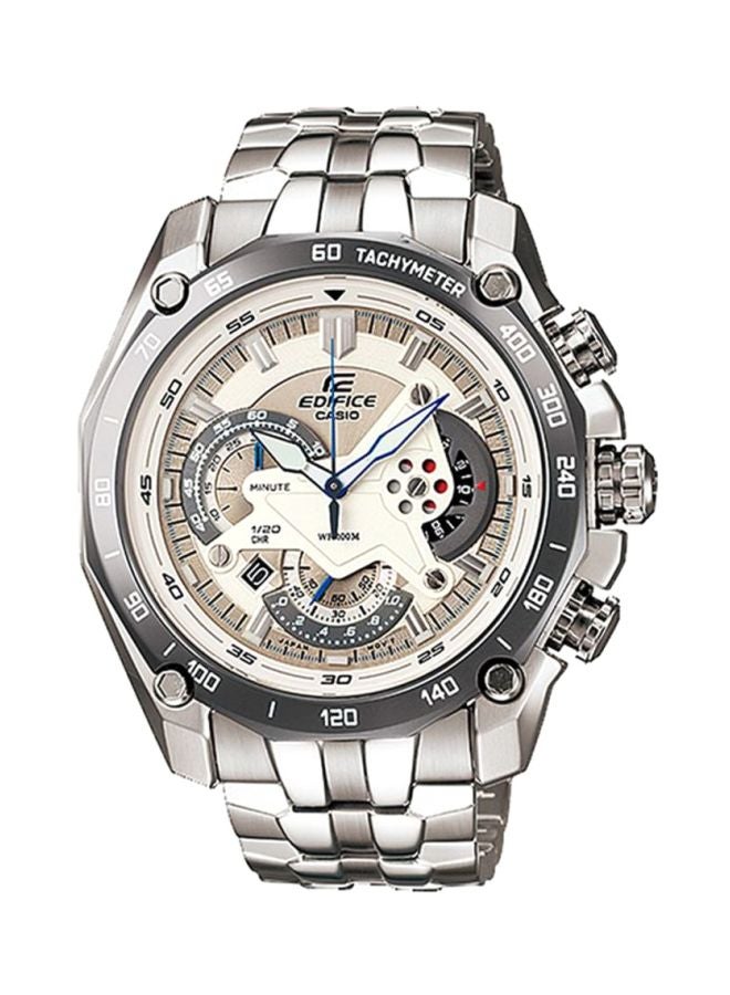 CASIO Men's Edifice Chronograph Watch EF-550D-7A - 51 mm - Silver  - Image 1