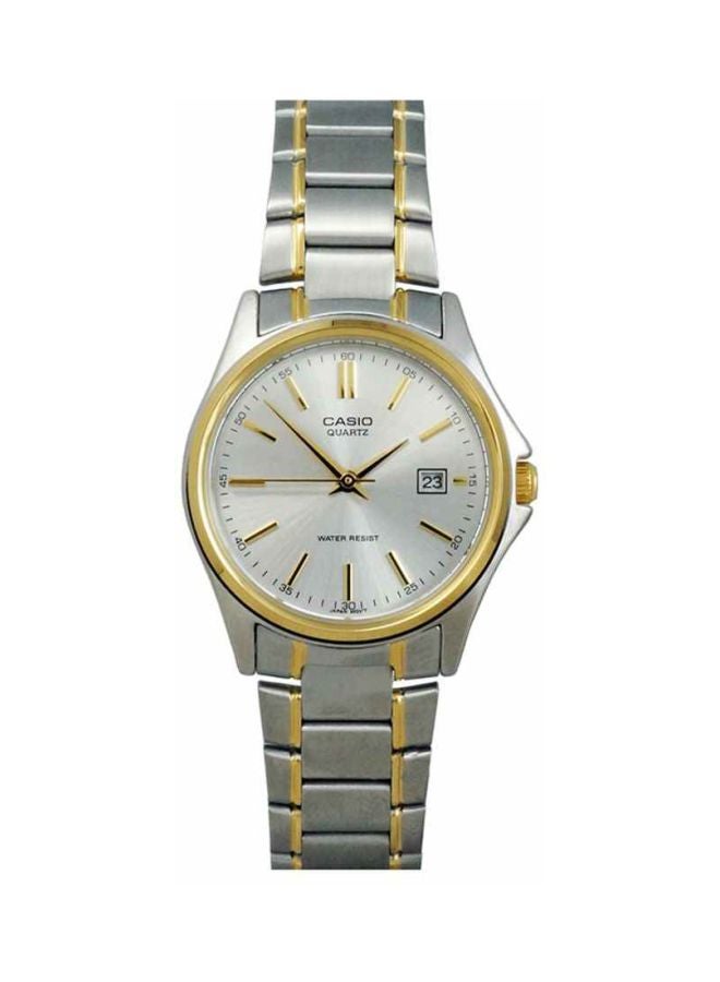 CASIO Women's Enticer Analog Watch LTP-1183G-7A - 29 mm - Silver/Gold  - Image 1