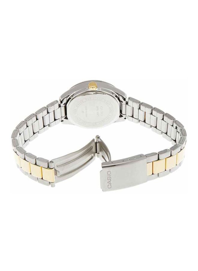 CASIO Women's Enticer Analog Watch LTP-1183G-7A - 29 mm - Silver/Gold  - Image 2