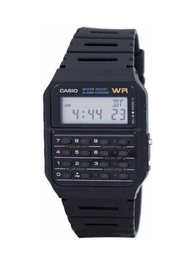 كاسيو ساعة يد رقمية كلاسيكية CA53W-1ZDR - 43 ملم - لون أسود للرجال - Image 1