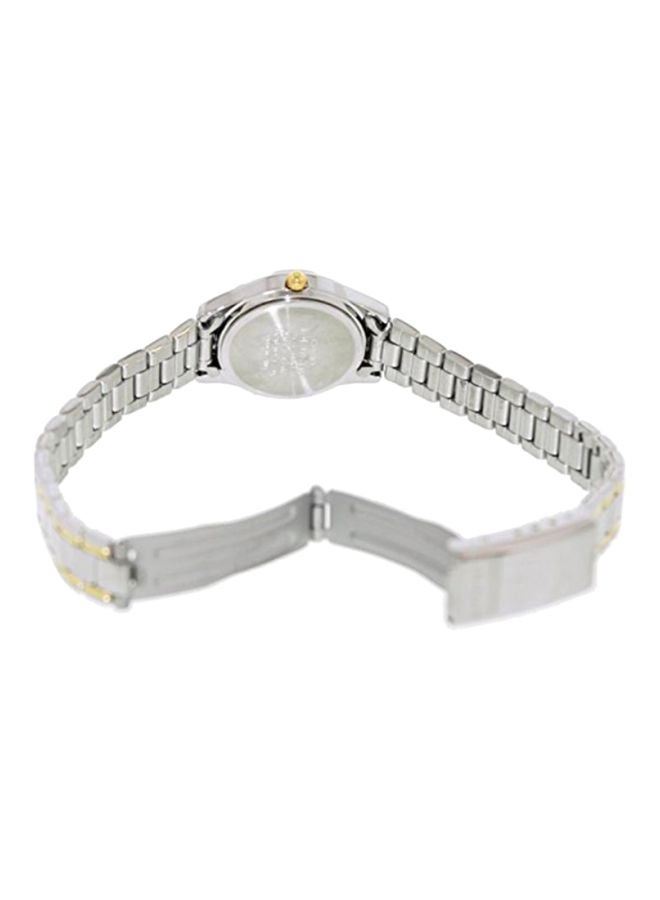 CASIO - Women's Water Resistant Analog Watch LTP-1275SG-9ADF - 26 mm - Silver/Gold - Image 1