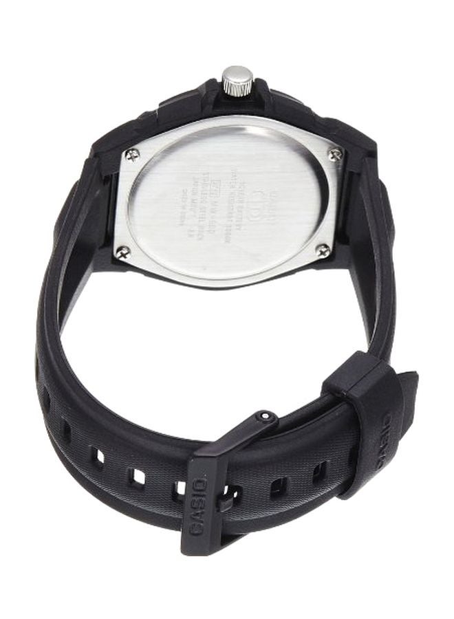 CASIO Men's Enticer Analog Watch MW-600F-1AVDF - 46 mm - Black - Image 2