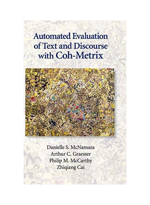 Automated Evaluation Of Text And Discourse With Coh-Metrix hardcover english - 29 May 2014