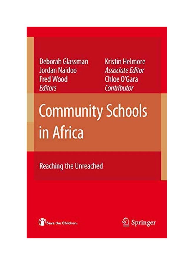 Community Schools In Africa: Reaching The Unreached hardcover english - 30 Aug 2007