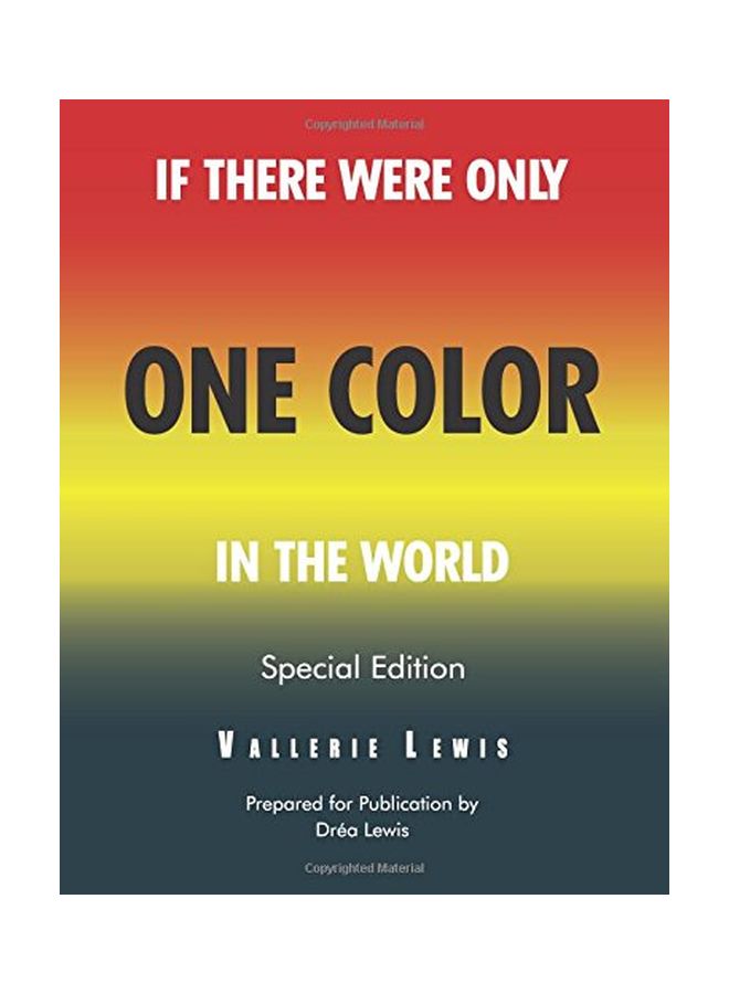 If There Were Only One Color In The World Special Edition paperback english - 24 Aug 2017 