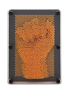 بيوينتي منحوتة ثلاثية الأبعاد بالدبابيس طراز Mwz-Z-088 أسود /برتقالي.  - Image 1