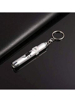Beauenty Cat Stick Laser Pointer Pen With Keychain Silver  - Image 2