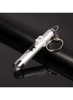 Beauenty Cat Stick Laser Pointer Pen With Keychain Silver  - Image 3