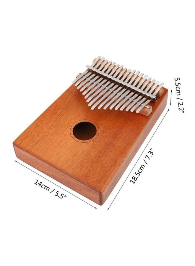 Beauenty 17 Key Kalimba With Mahogany Portable Thumb Piano And Bag  - Image 4