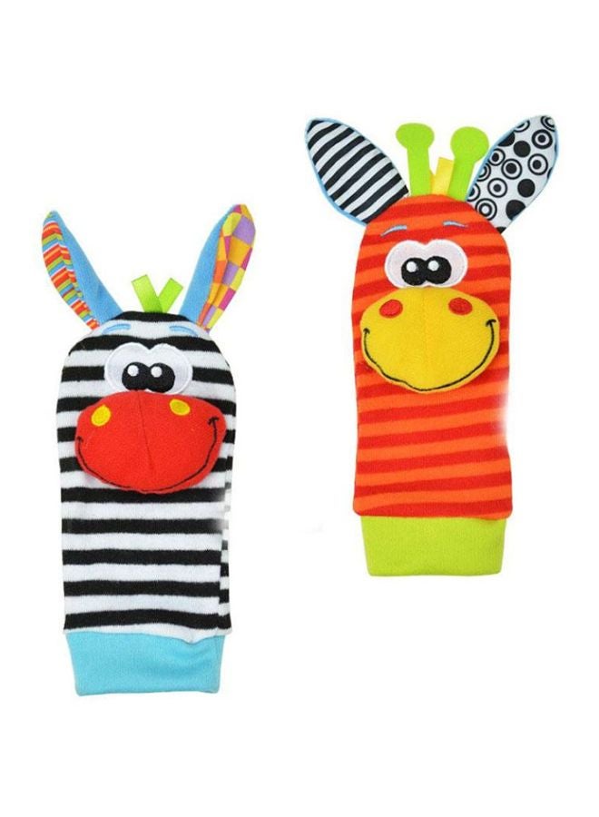 Beauenty 4-Piece Animal Design Wrist Strap Set With Socks - Image 3