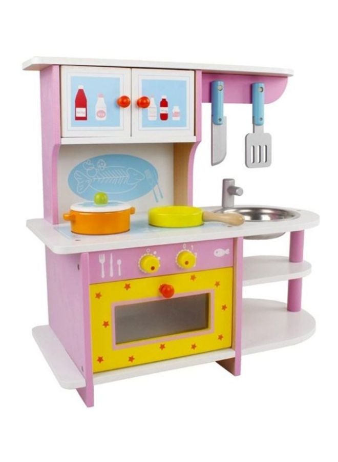 Beauenty Wooden Kitchen Play Set - Image 2