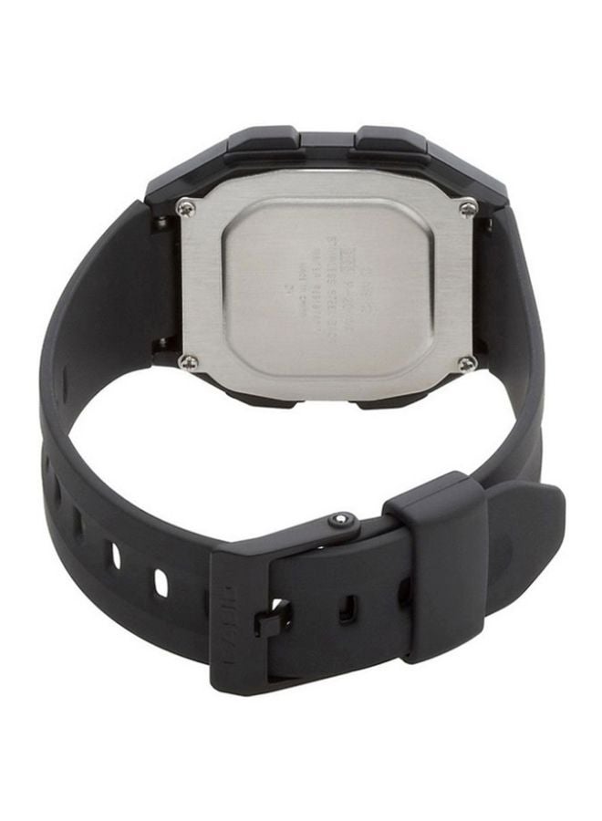 CASIO Men's Water resistant Digital Watch F-201WA-9ADF - 34 mm - Black - Image 2