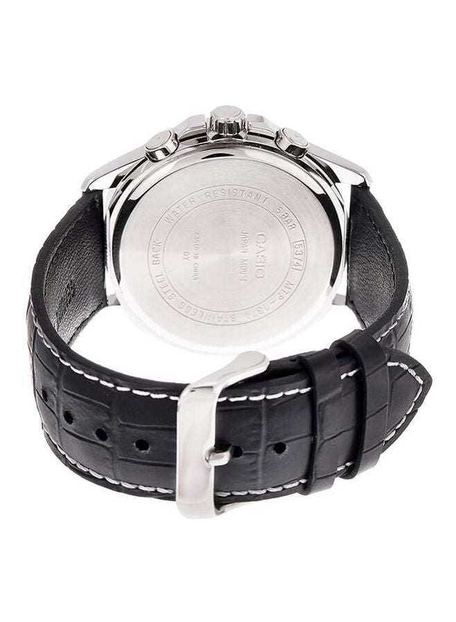 CASIO Men's Water Resistant Chronograph Watch MTP-1375L-1A - Image 2