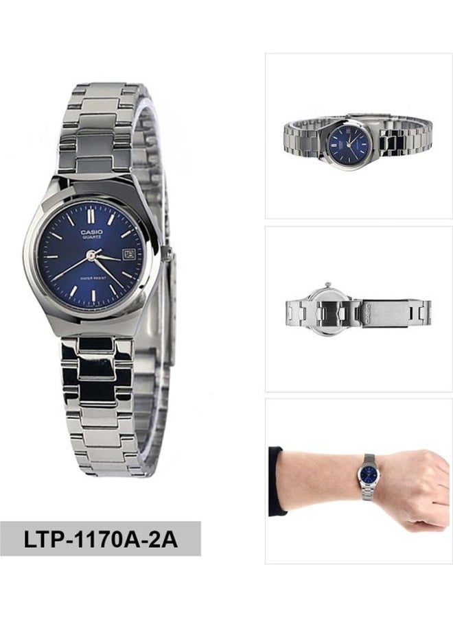 CASIO Women's Core Analog Watch LTP-1170A-2A - 28 mm - Silver - Image 5