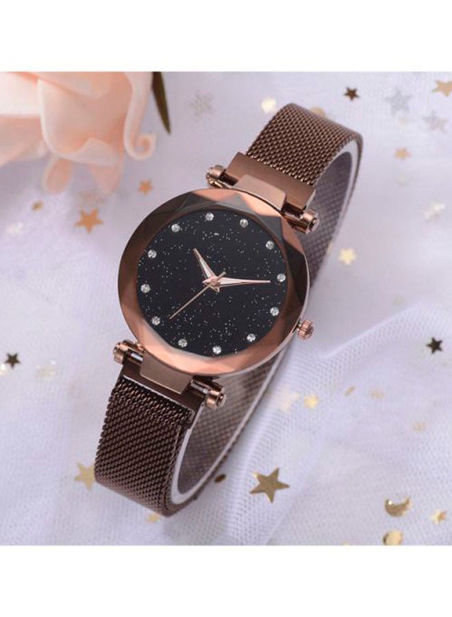 Sharpdo Women's Stone Studded Analog Watch XR2934-C - Image 3