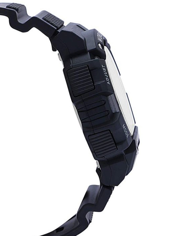 كاسيو ساعة رقمية مقاومة للماء من سلسلة Youth Series AE-1400WH-1AV - 48 مم - أسود - Image 4