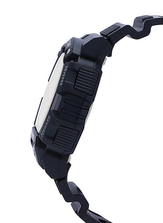 كاسيو ساعة رقمية مقاومة للماء من سلسلة Youth Series AE-1400WH-1AV - 48 مم - أسود - Image 3