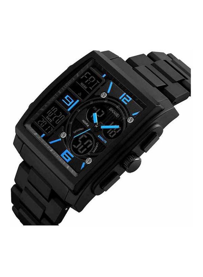 سكمي ساعة يد رقمية وبعقارب طراز J2288 للرجال - Image 2